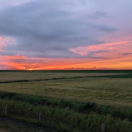 Drei-Insel-Blick Neßmersiel Exterior foto